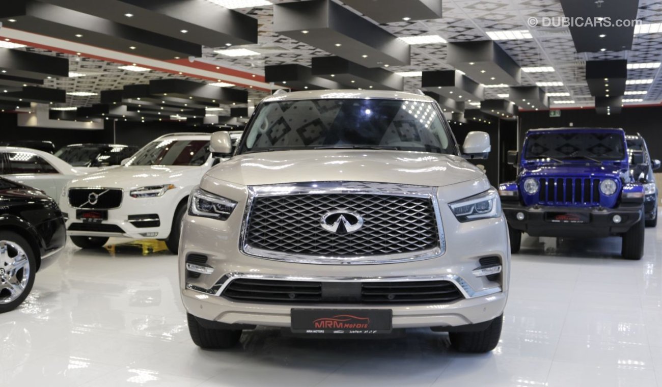 إنفينيتي QX80 infiniti QX-80-2018  LOW MILEGE