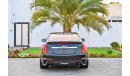 Cadillac CTS V CARBON | AED 3,016 Per Month | 0% DP | A Rare Find!