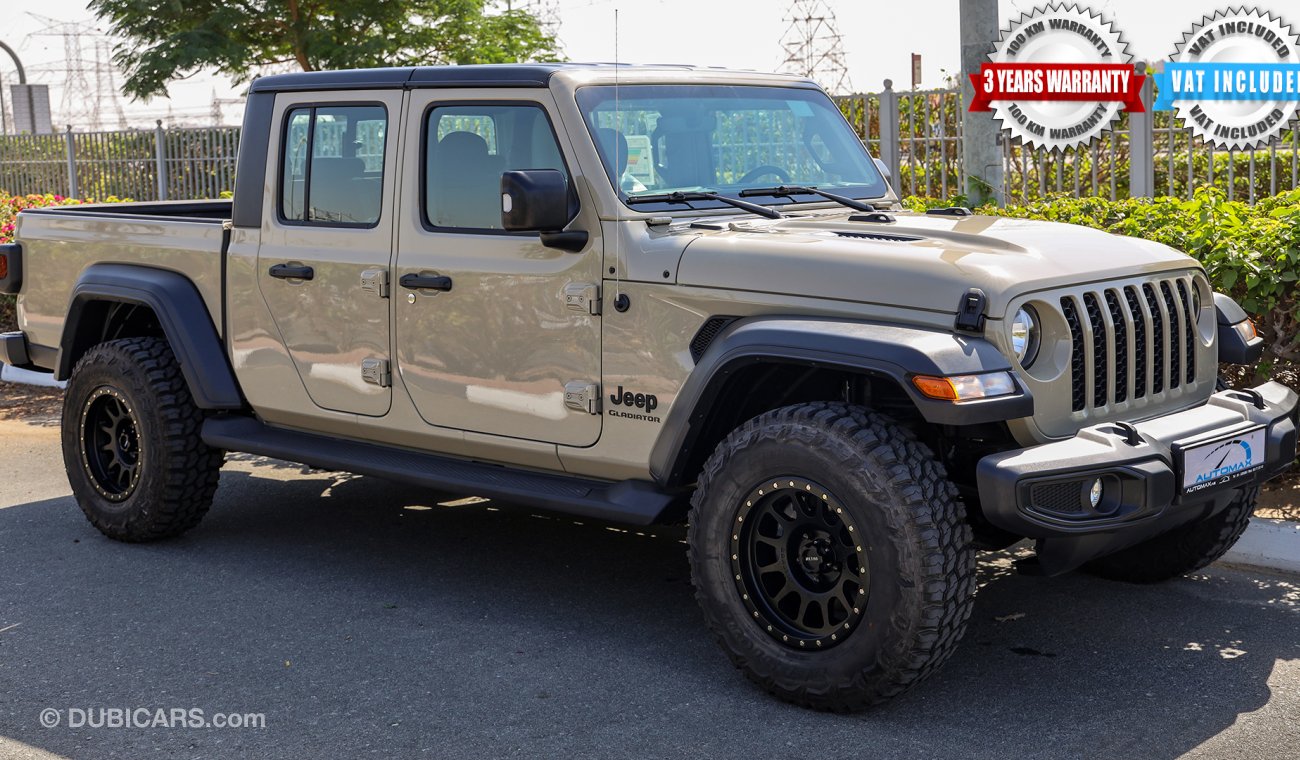 جيب جلادياتور 2020  Sport 4X4, 3.6L V6 GCC, 0km , W/ 5 Yrs or 100K km Warranty @ Trading Enterprises