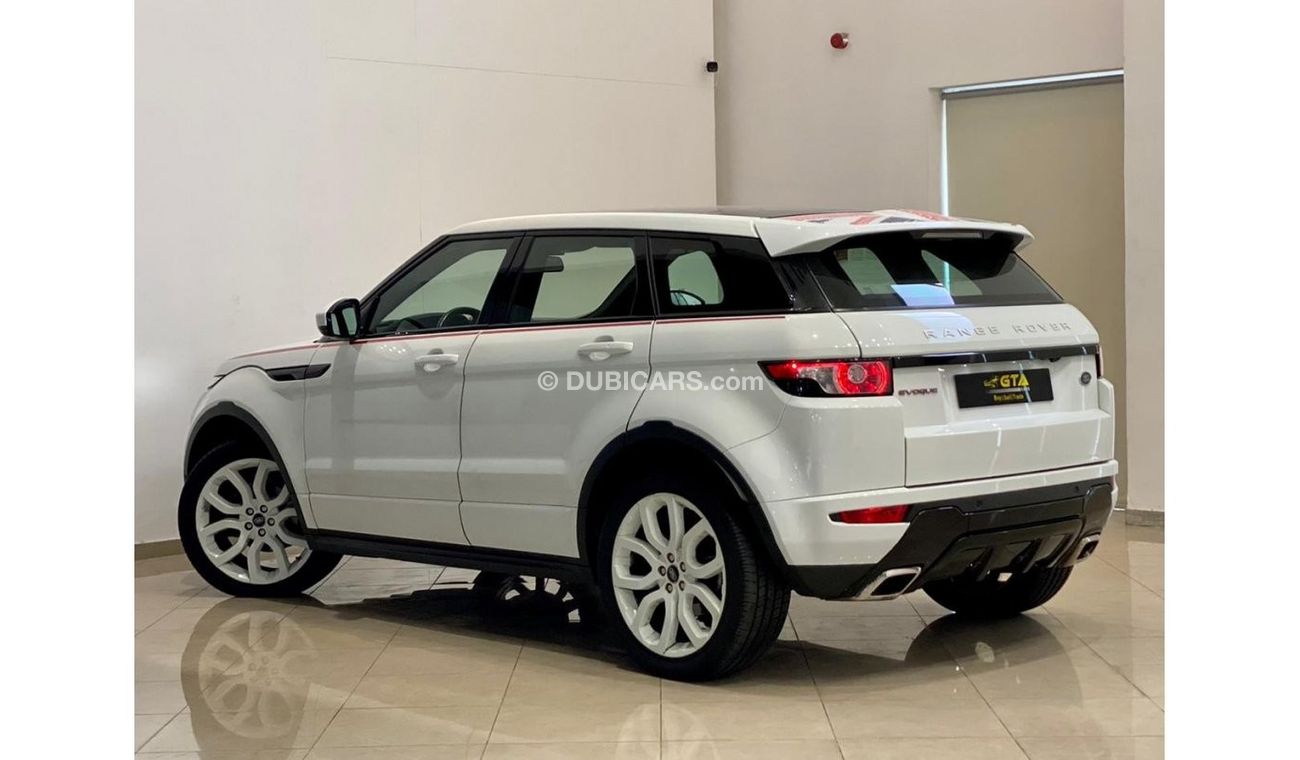 Land Rover Range Rover Evoque 2015 Range Rover Evoque Dynamic Union Jack Edition, Service History, Warranty, GCC