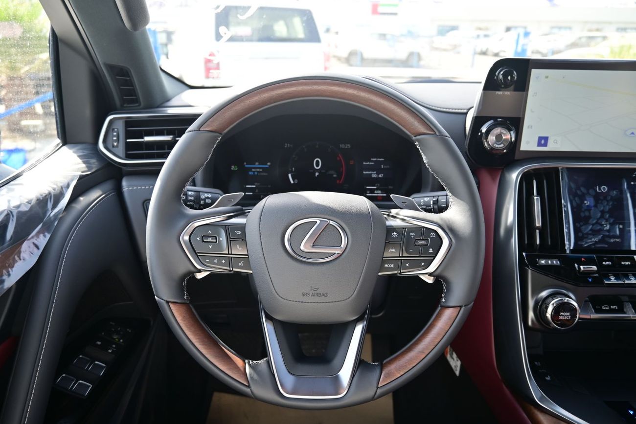 لكزس LX 600 Lexus LX600 Signature Mark Levinson, 3.5L Twin-Turbo V6, Petrol, Model 2025 Color Black