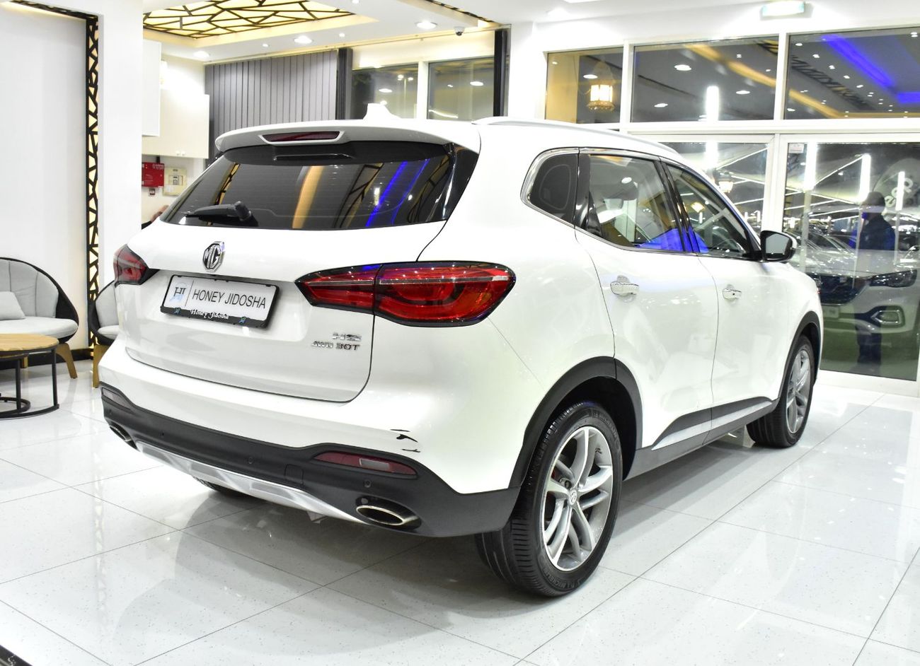 أم جي HS EXCELLENT DEAL for our MG HS Trophy ( 2022 Model ) in White Color GCC Specs