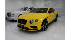 بنتلي كونتيننتال جي تي V8S, 2016, 12,000KMs Only, GCC Specs, **3 Years Warranty until 2021**