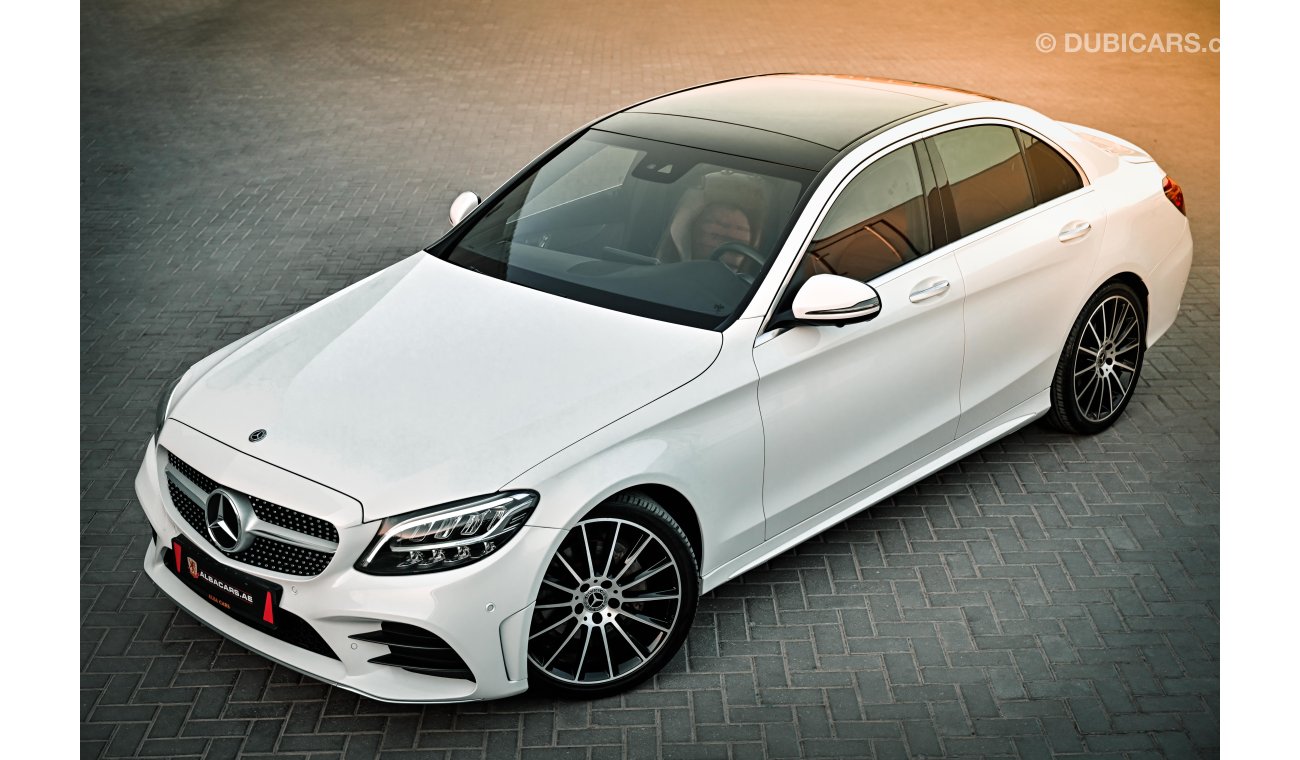 مرسيدس بنز C200 AMG  | 3,229 P.M  | 0% Downpayment | Extraordinary Condition!