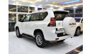 تويوتا برادو EXCELLENT DEAL for our Toyota Prado GXR ( 2018 Model! ) in White Color! GCC Specs