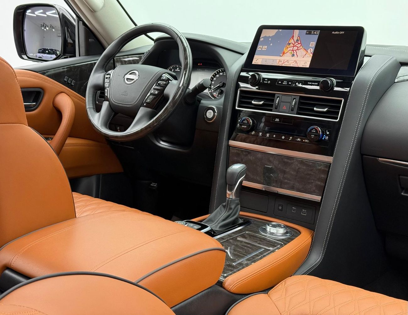 نيسان باترول SE Titanium 4.0L 2024 Nissan Patrol SE Platinum, 2029 Nissan Warranty, 2028 Nissan Service Pack, 8 S