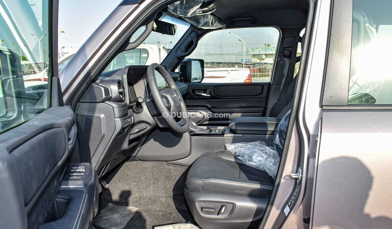 تويوتا برادو Limited 2.8l - 2025 - DVD - Rear Camera - Climate Control - Multimedia steering - Leather/Electric S