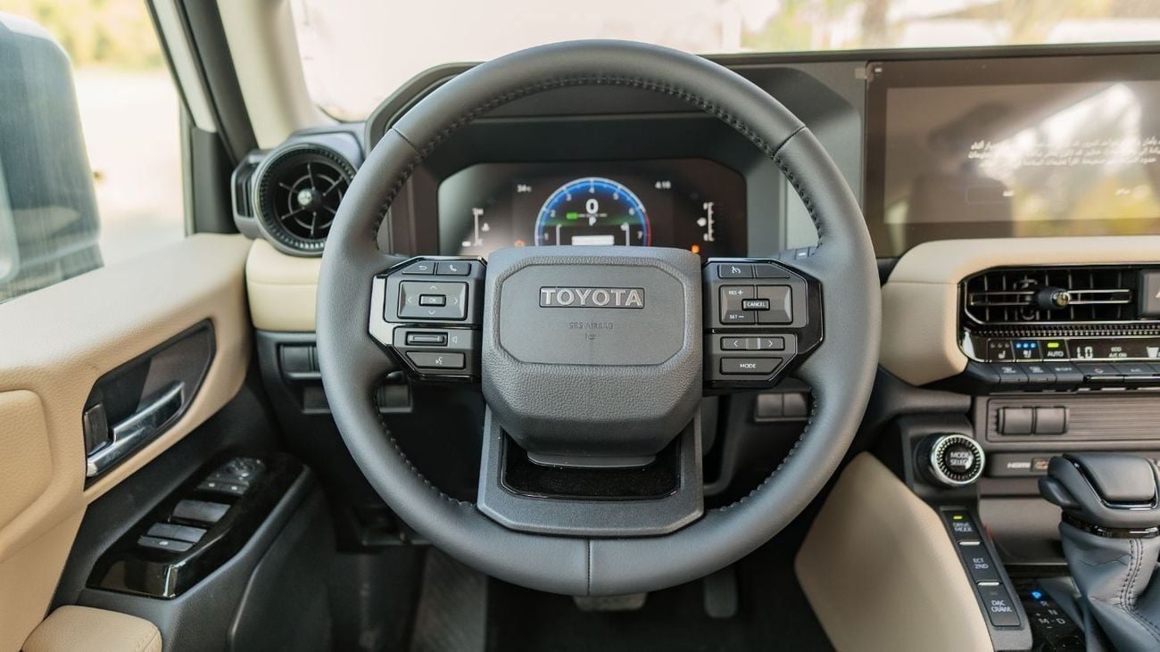 Toyota Prado 2025 Toyota Prado TXL2 2.4L AT Petrol (White-Beige)