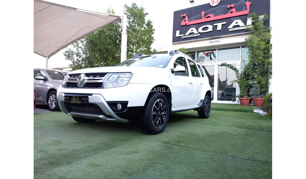 Renault Duster GCC without accidents, 2018 model, rear camera screen, rear spoiler wheels, in excellent condition