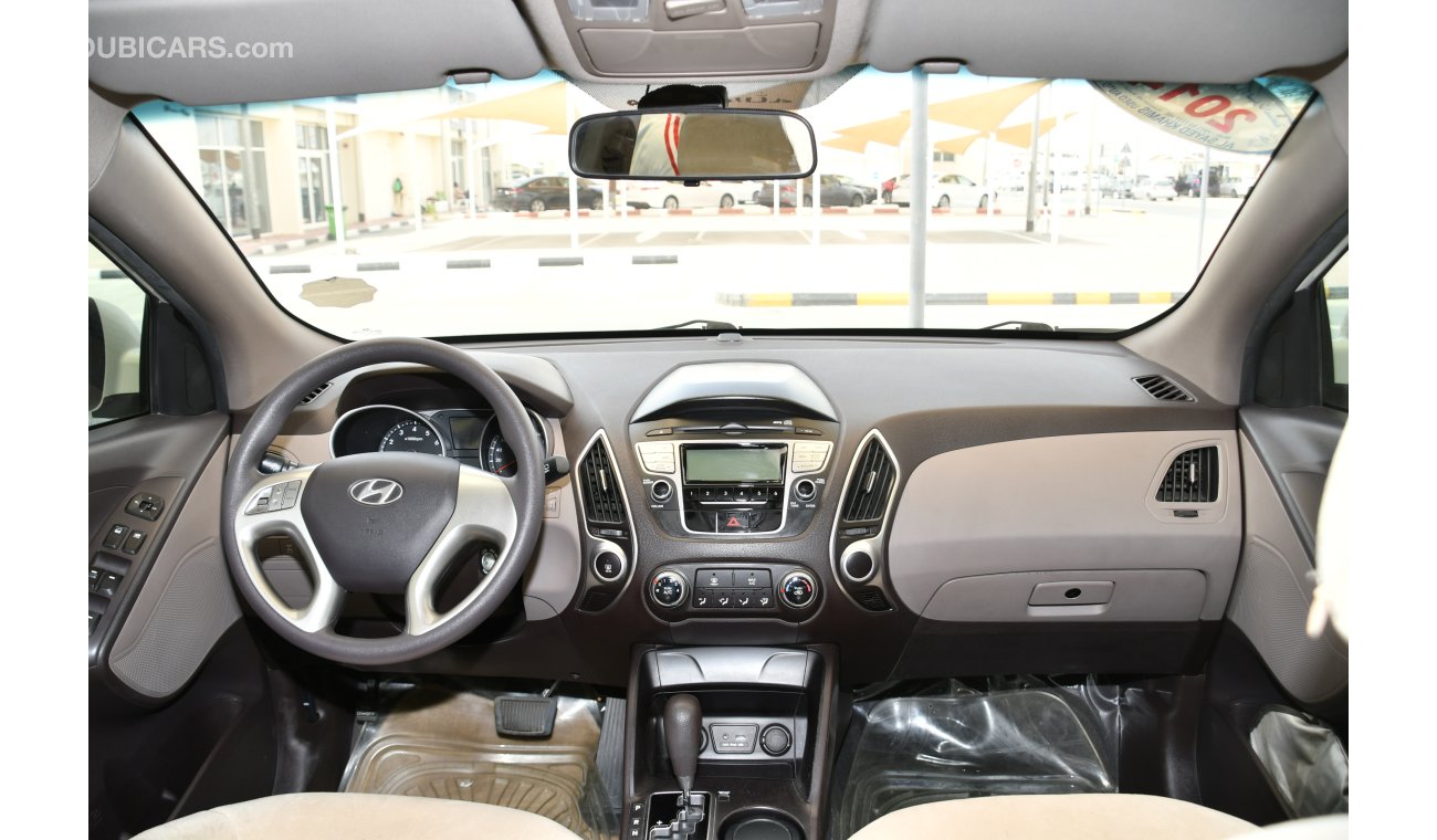 Hyundai Tucson 2014 WHITE GCC PANORAMA NO PAIN NO ACCIDENT PERFECT