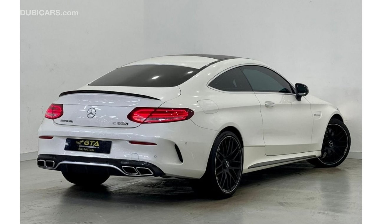 مرسيدس بنز C 63 كوبيه 2018 Mercedes C 63S AMG Coupe, Agency Warranty + Full Service History, GCC