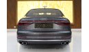 Audi S8 2020 Audi S8 ,GCC SPECS. UNDER WARRANTY AND CONTRACT SERVICE