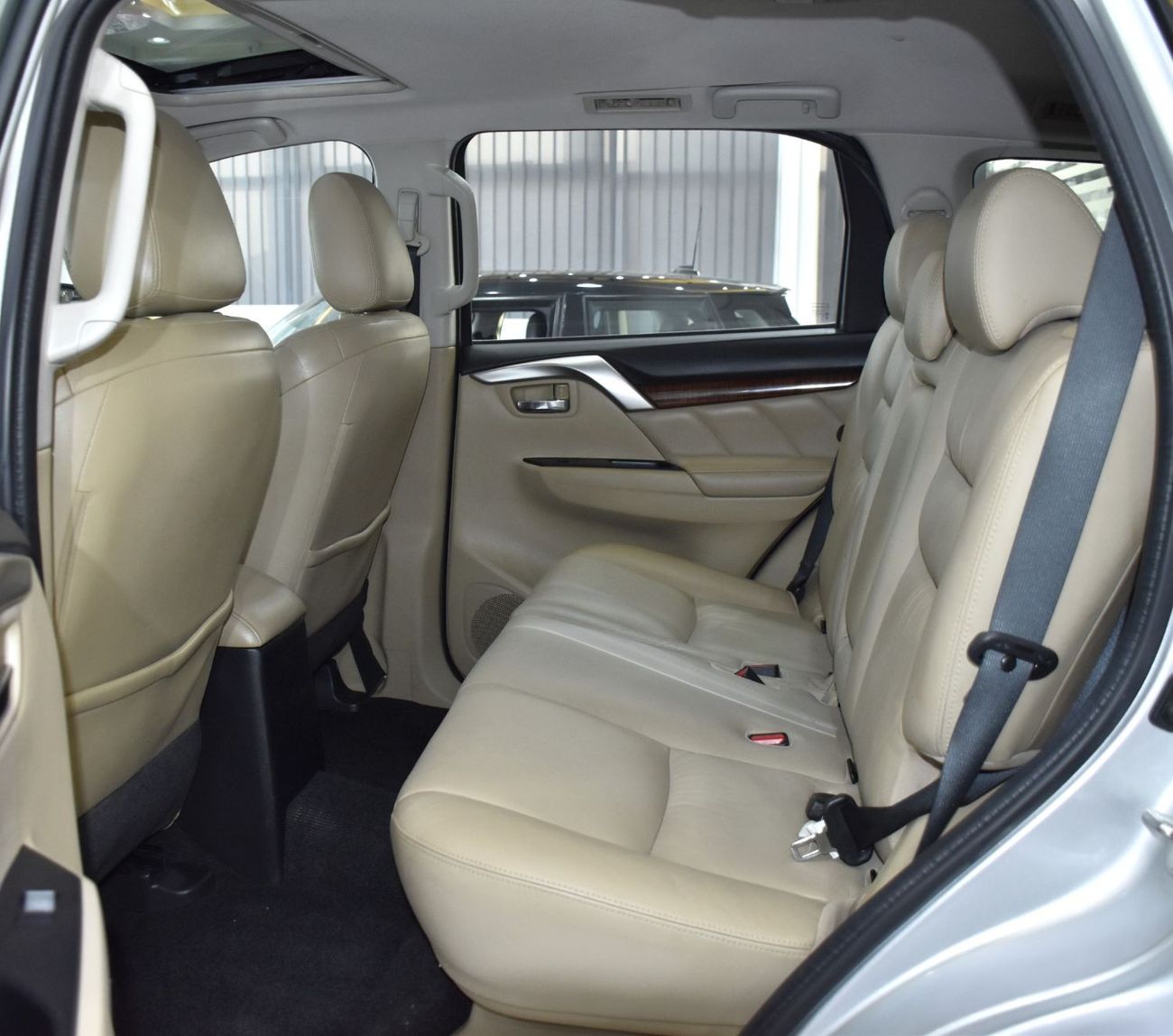 Mitsubishi Montero EXCELLENT DEAL for our Mitsubishi Montero Sport 4WD V6 ( 2017 Model ) in Silver Color GCC Specs