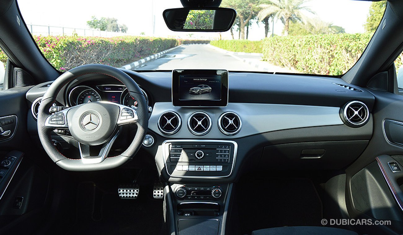 مرسيدس بنز CLA 250 AMG 2.0L I4 Turbo with 2 Years Unlimited Mileage Warranty