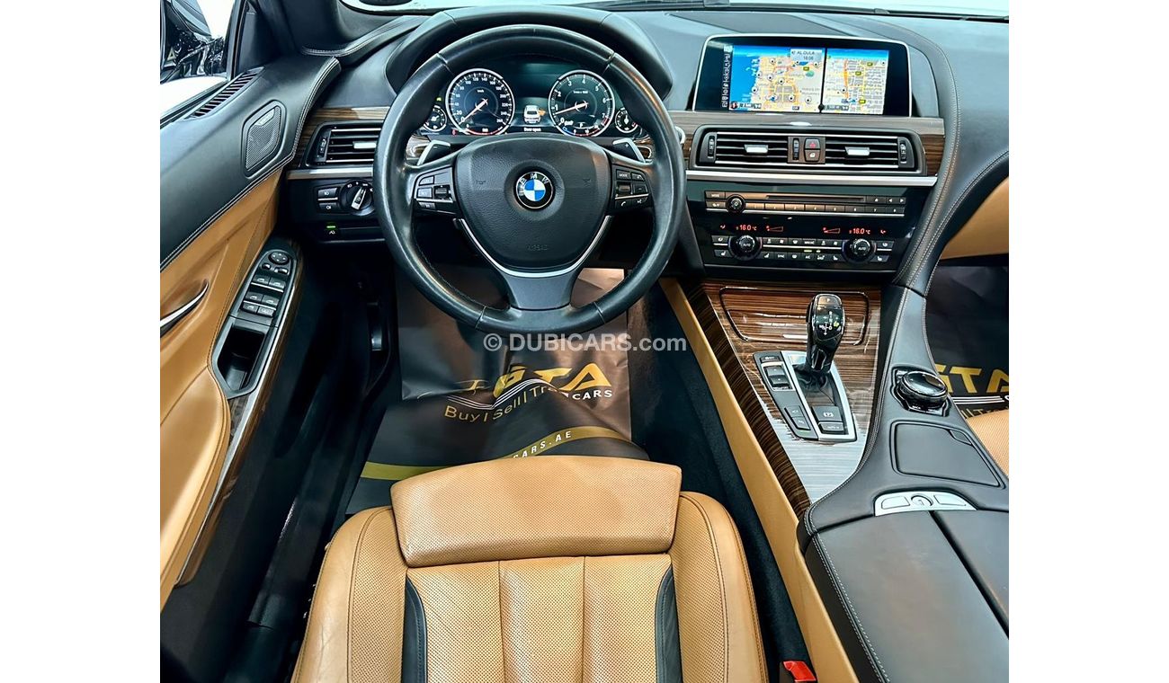 BMW 640i Std 2016 BMW 640i Gran Coupe, Warranty, Full BMW Service History, Fully Loaded, GCC