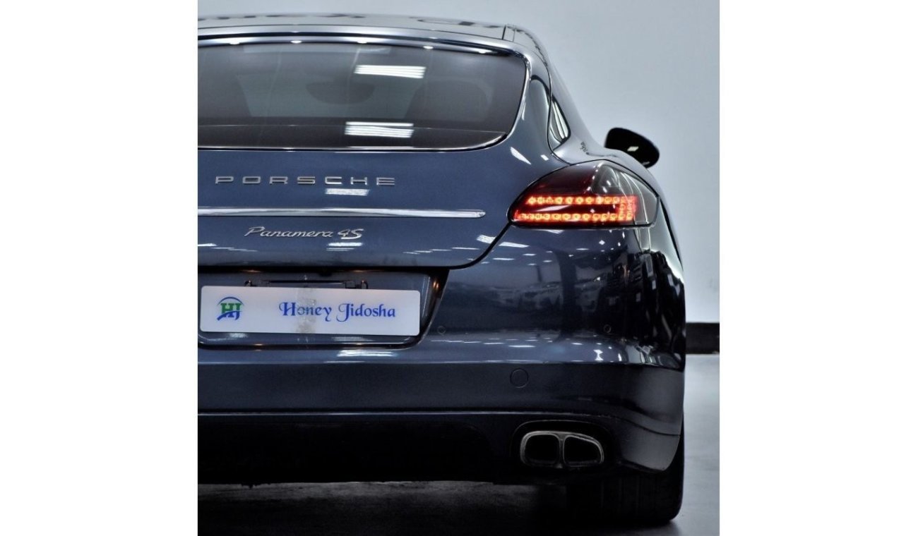 Porsche Panamera EXCELLENT DEAL for our Porsche Panamera 4S ( 2010 Model ) in Blue Color GCC Specs