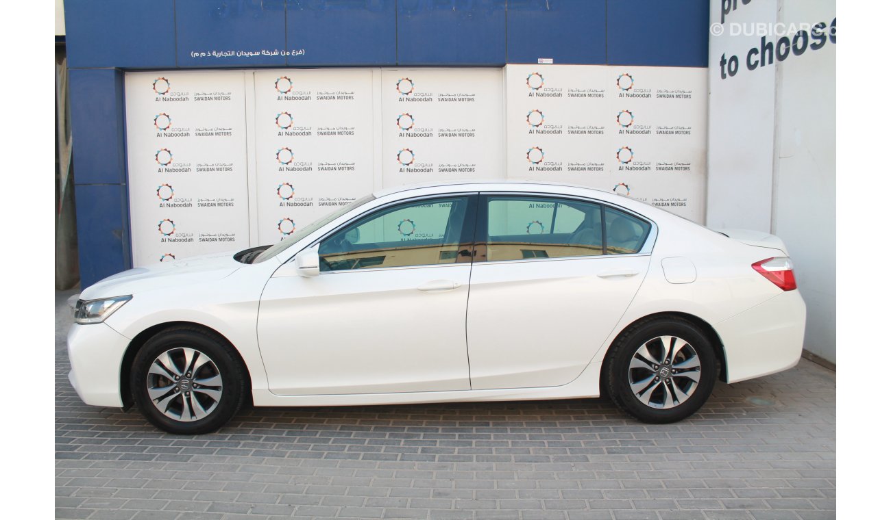 Honda Accord 2.4L LXA 2015 WHITE WITH CRUISE CONTROL