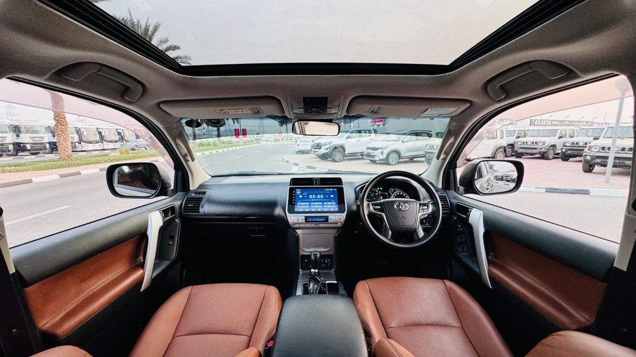 Toyota Prado LIMGENE BODY KIT INSTALLED | 2019 | RHD | 2.8L DIESEL | REAR VIEW CAMERA | BACK TIRE | SUNROOF