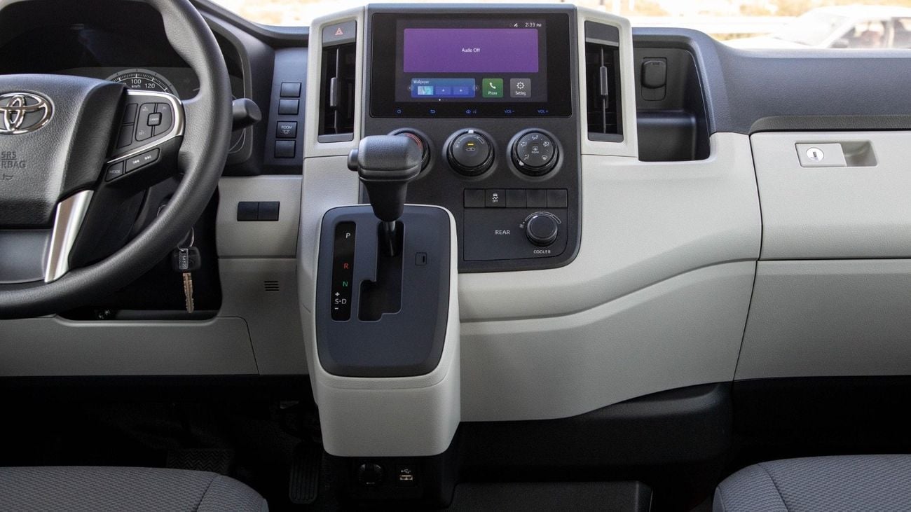 تويوتا هاياس 2025 TOYOTA HIACE 3.5L HIGHROOF PASSENGER 13 SEATER PETROL AUTOMATIC TRANSMISSION