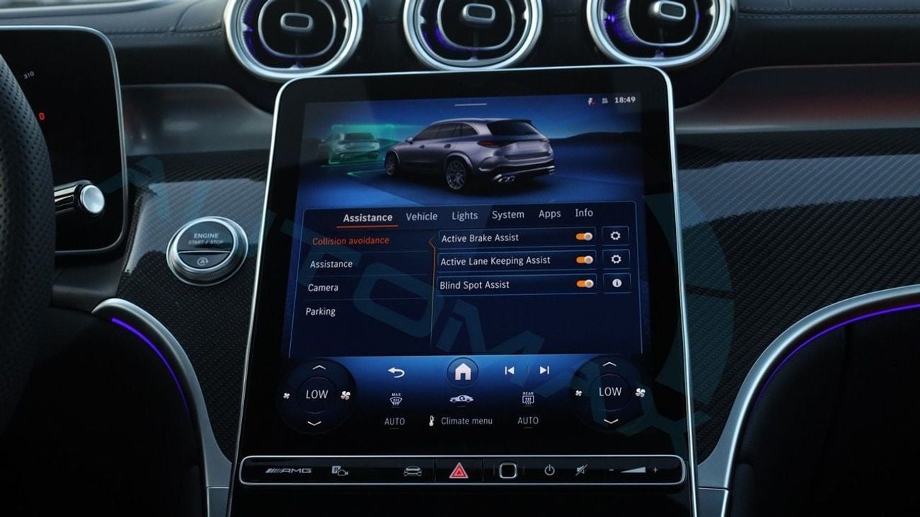 مرسيدس بنز GLC 43 AMG 4MATIC 2.0T EQ Boost GCC 2026 With 2 Years Unlimited Mileage Warranty At Official Dealer