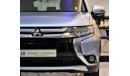 Mitsubishi Outlander AMAZING Mitsubishi Outlander 4WD 2016 Model!! in Silver Color! GCC Specs