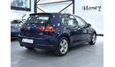 Volkswagen Golf EXCELLENT DEAL for our Volkswagen Golf TSi ( 2016 Model ) in Blue Color GCC Specs