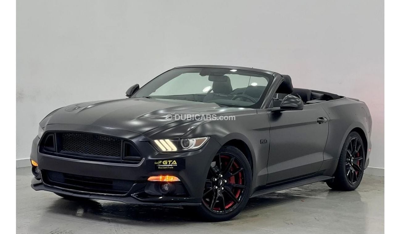 Ford Mustang 2017 Ford Mustang GT Convertible, Full Service History, Low KMs GCC Specs