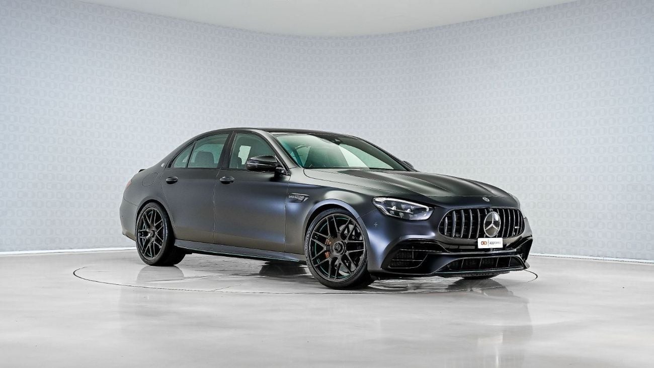 مرسيدس بنز E 63 S AMG E 63 S AMG Final Edition | AED 5,892 PM | 800 HP, 1 of 999 Worldwide | Ramadan Offer