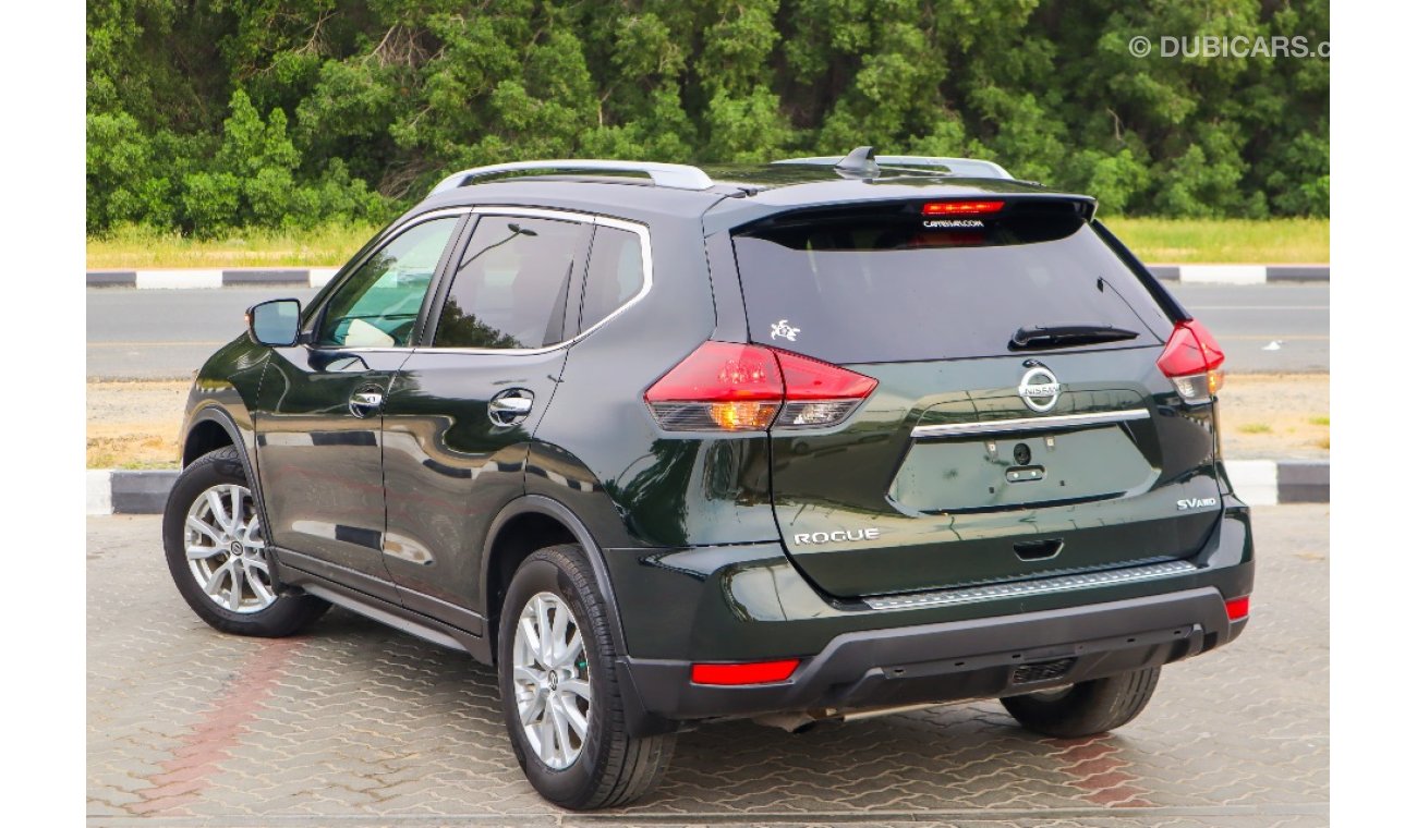 Nissan Rogue 2018. Dark green mint condition