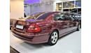 Mercedes-Benz E 320 EXCELLENT DEAL for our Mercedes Benz E320 ELEGANCE ( LIMOUSINE ) 2004 Model!! in Burgundy Color! GCC