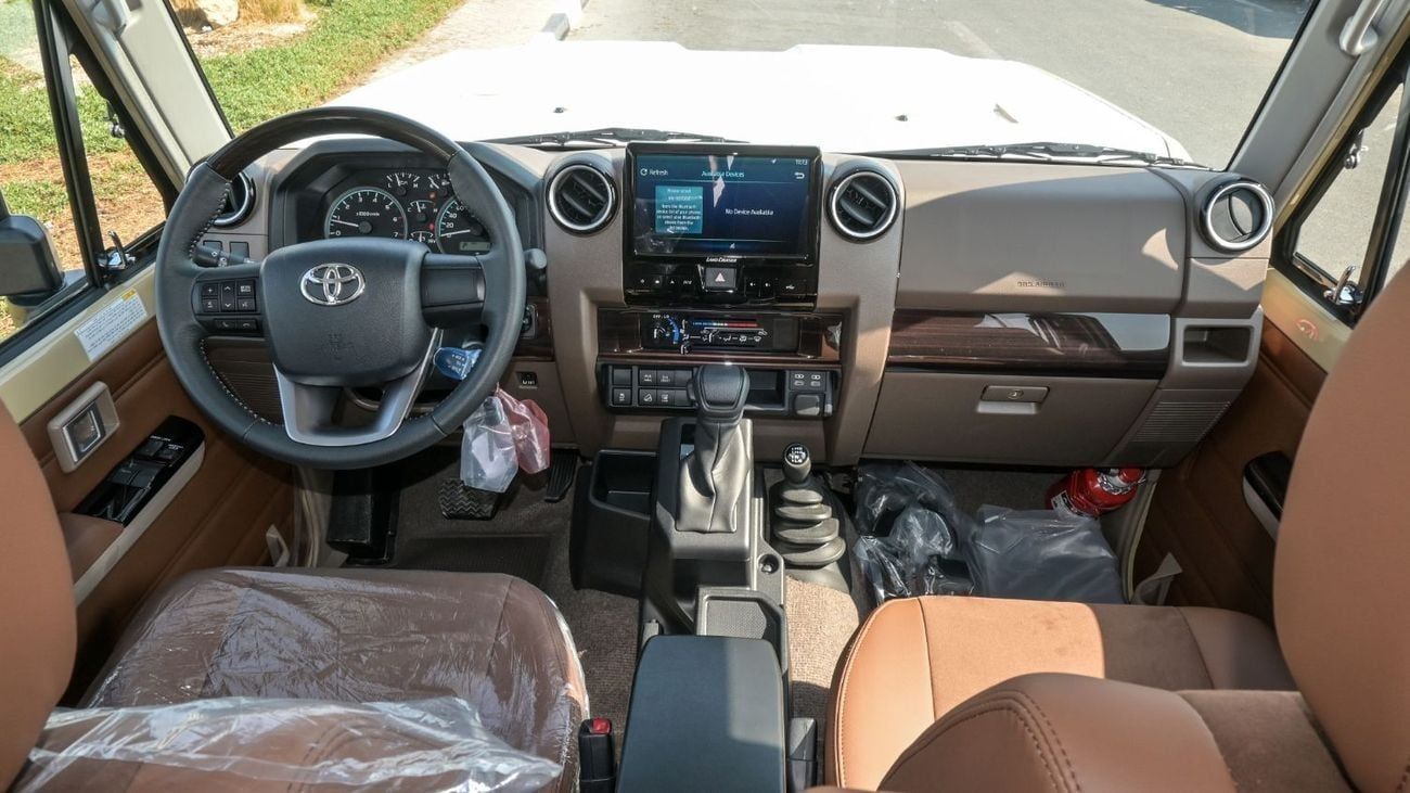 تويوتا لاند كروزر 70 LC71 FULL ECTAGR013 - 2026 Toyota LC71 SWB - High Option - 4.0L Petrol Auto - Beige - Full Options with Winch