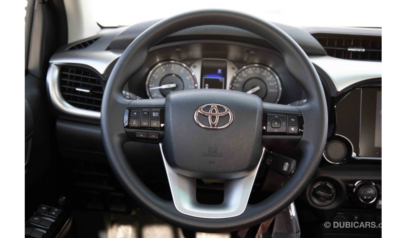 Toyota Hilux 2024 Toyota Hilux 2.7L GLXS-G DC WB 4X4 - Platinum White Pearl inside Maroon