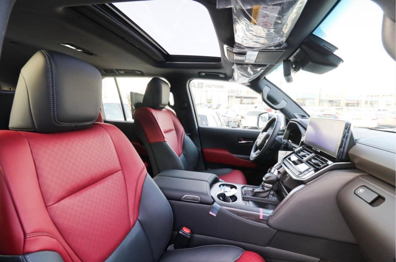 تويوتا لاند كروزر TOYOTA LAND CRUISER VXR 3.5 TWIN TURBO  WHITE/BLACK-RED 2026