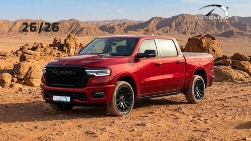 RAM 1500 LIMITED (For Export , НА ЭКСПОРТ) PY 26/26 Crew Cab Hurricane H.O 3.0TT GCC Без пробега