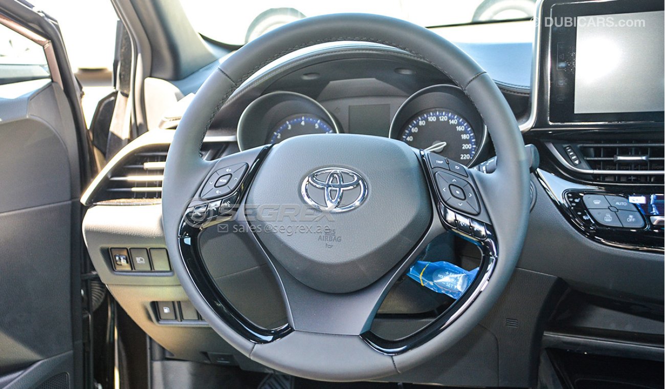 Toyota C-HR 1.2L TURBO PETROL WITH REAR CAMERA , PUSH START- الى جميع الوجهات