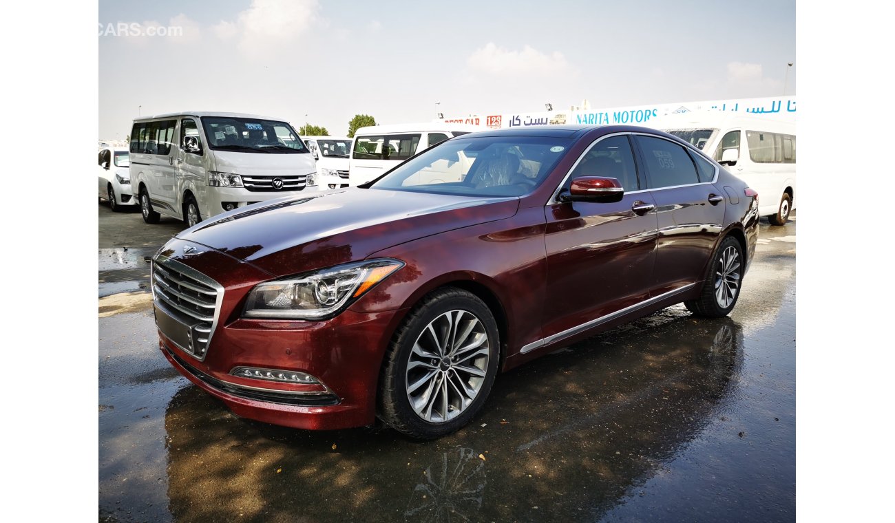 Hyundai Genesis 3.8L, 18' Alloy Rims, Push Start, Panoramic Roof, LED Fog Light, Driver Memory Seat, LOT-687