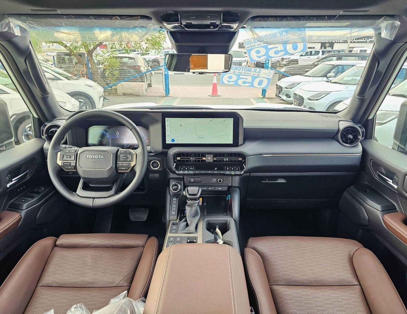 تويوتا برادو ADVENTURE TURBO / 2.4L V4 PETROL / RADAR / HEADUP DISPLAY / 360* CAMERA WITH PWR SEATS / (CODE#PPADV