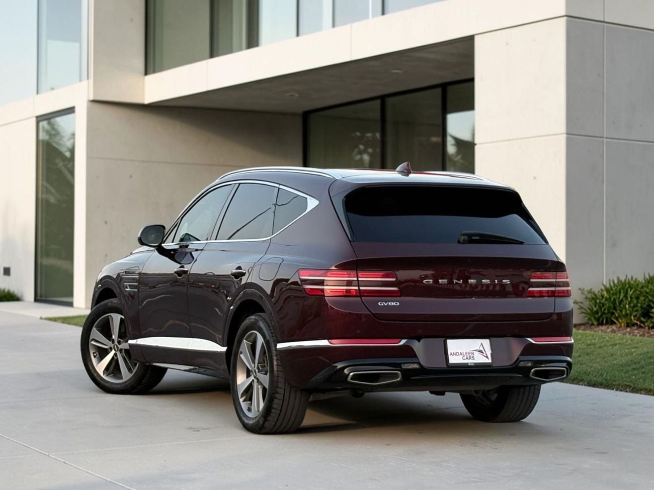 Genesis GV80 Prestige 2.5L RWD AED 1,590 P.M | 0% DOWN PAYMENT | GENESIS GV80 BASE | 2.5T I4 RWD | 2021