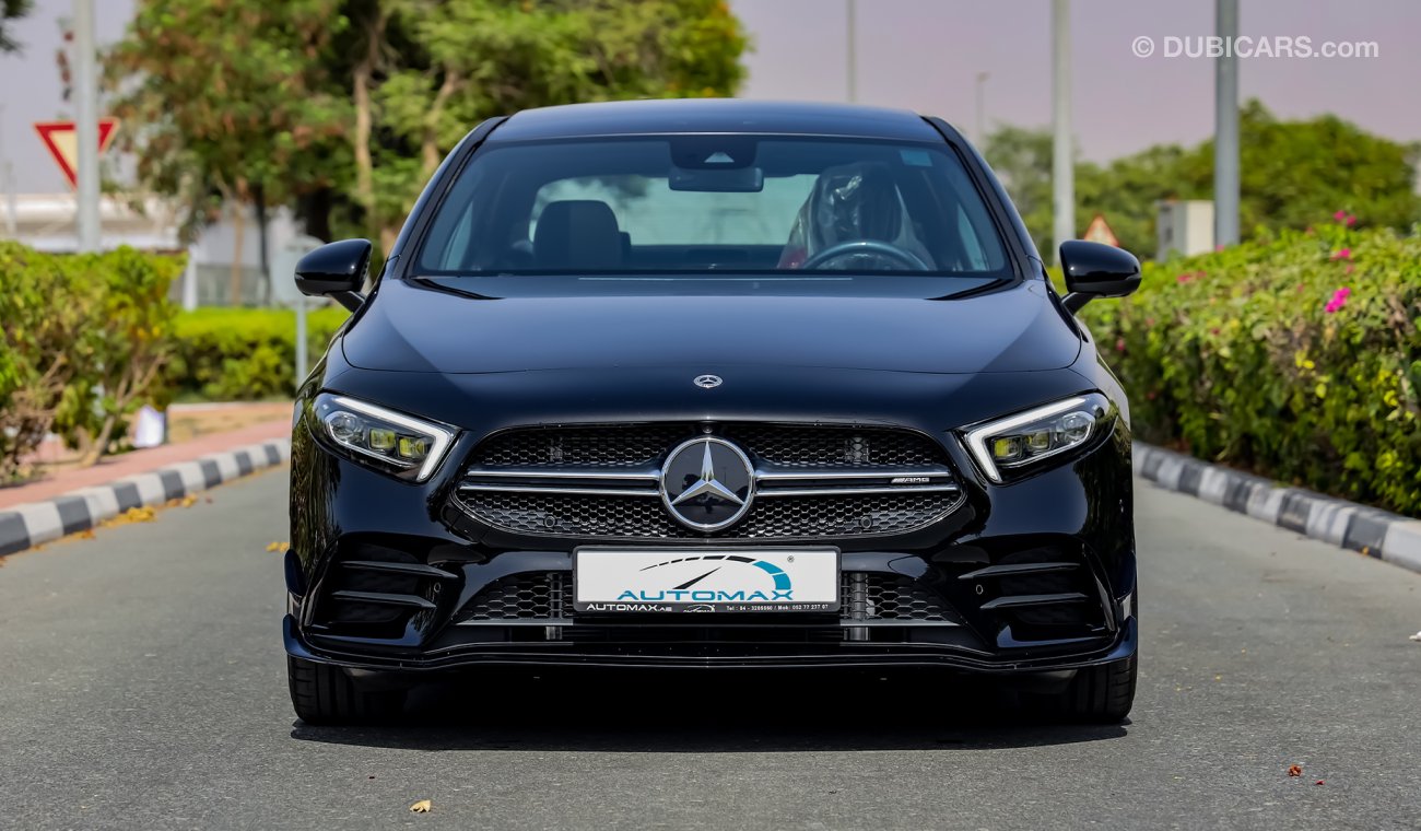 مرسيدس بنز A 35 AMG مرسيدس بنز AMG A35 خليجية 2021 0Km Aerodynamic & Night Package مع ضمان سنتين مفتوح الكيلو من EMC