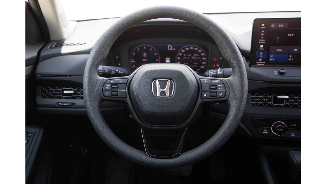 Honda Accord 2023 Honda Accord EX 1.5 - Platinum White Pearl Inside Black - Export Only