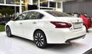 Nissan Altima EXCELLENT DEAL for our Nissan Altima 2.5 SL ( 2018 Model ) in White Color GCC Specs