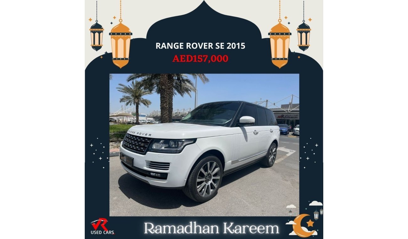 Land Rover Range Rover SE RAMADAN OFFER RANGE ROVER SE 2015 WITH 2 YEARS WARRANTY AND FREE REGISTRATION AND INSURANCE