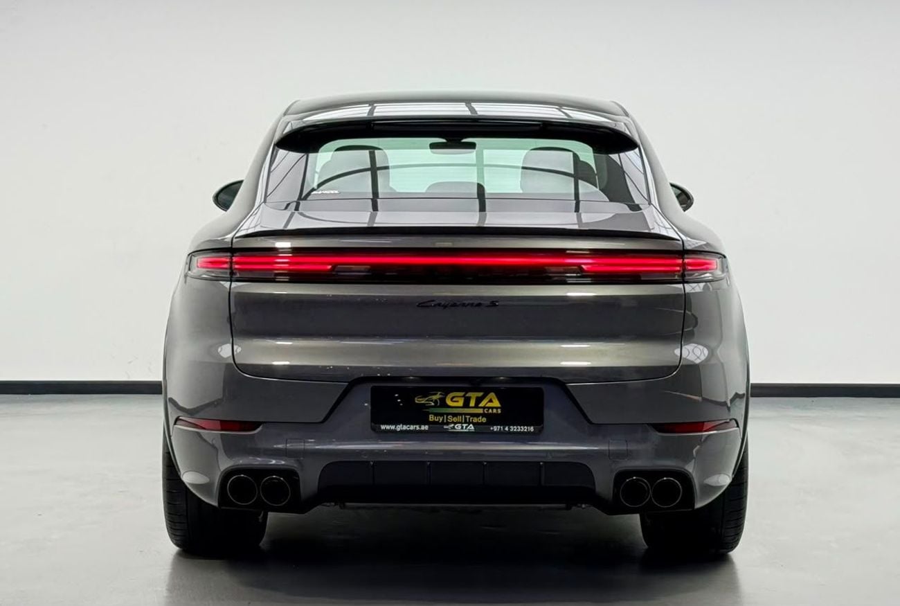 Porsche Cayenne S 2025 Porsche Cayenne Coupe, 2026 Porsche Warranty, Full Porsche Service History, Fully Loaded, GCC