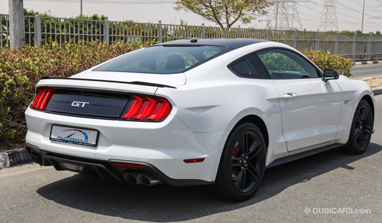 فورد موستانج 2020 GT بلاك إيديشن, 5.0, V8 , خليجي,عداد رقمي,3 سنوات أو 100K كم ضمان+K60كم صيانة @ الطاير