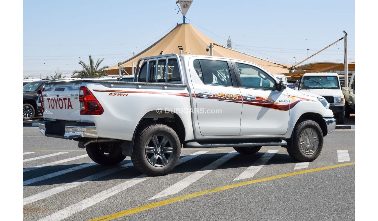 Toyota Hilux TOYOTA HILUX 2.7L 4WD PICKUP 2023 | REAR CAMERA | ALL WHEEL DRIVE | FABRIC SEATS | AVAILABLE FOR EXP