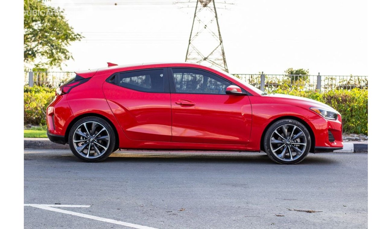 Hyundai Veloster HYUNDAI VELOSTER - 2019 - ASSIST AND FACILITY IN DOWN PAYMENT-1120 AED/MONTHL - 1 YEAR WARRANTY