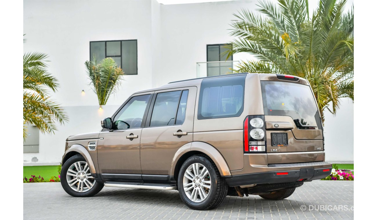 لاند روفر LR4 HSE Supercharged - Exceptional Condition! - AED 1,645 Per Month - 0% DP