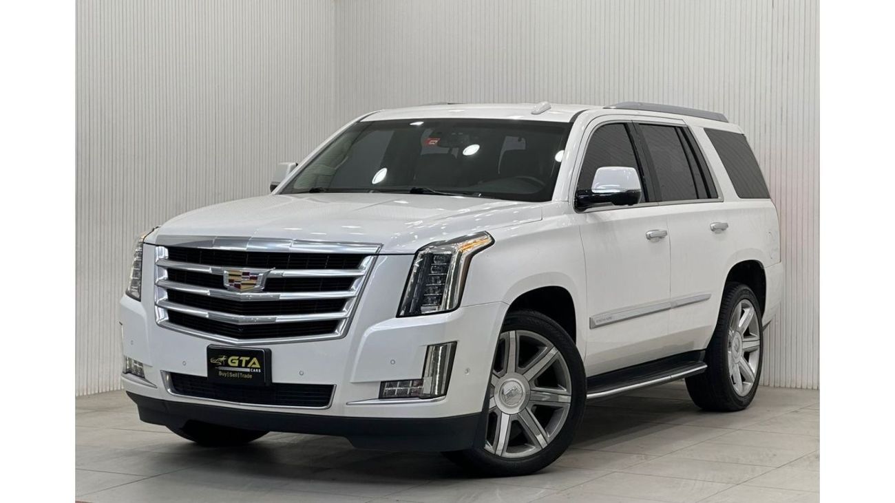 كاديلاك إسكالاد بلاتينوم 2017 Cadillac Escalade 7 Seater, Warranty, Service History, Full Options, GCC