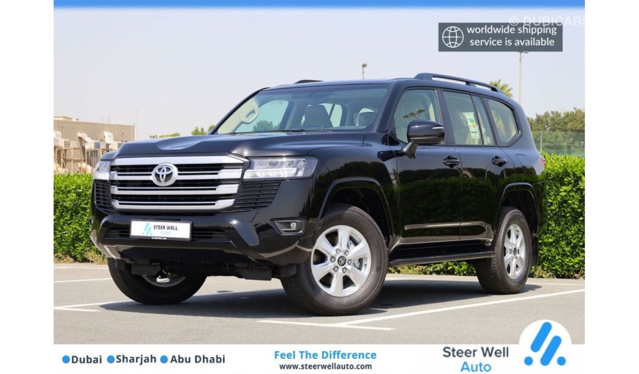 Toyota Land Cruiser 2023 | LC 300 GXR 4.0L V6 - WITH SUNROOF AND INFOTAINMENT SYSTEM WITH GCC SPECS EXPORT ONLY