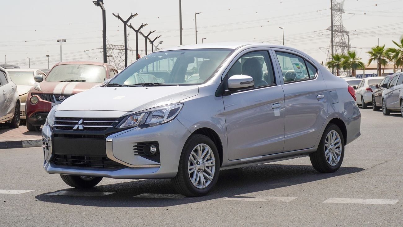 Mitsubishi Attrage Brand New Mitsubishi Attrage 2025 Export 1.2L 2WD Petrol|Silver/Grey|ATTRAGE-HL-25|